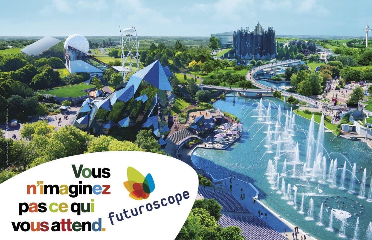 Loveyou Villalunoterie Futuroscope Piscine Spa 4Pers Oyre 外观 照片